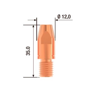 FUBAG Контактный наконечник M10х35 мм CuCrZr D=1.0 мм (25 шт.) в Ханты-Мансийске фото