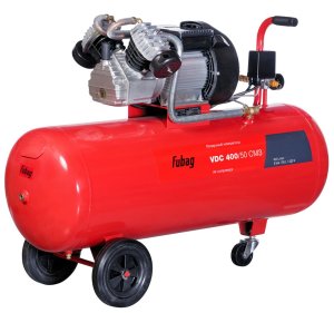 Поршневой масляный компрессор FUBAG VDC 400/50 CM3 + Краскораспылитель MASTER G600/1.4 HVLP в ПОДАРОК