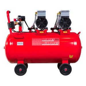 Компрессор воздушный безмасляный малошумный FUBAG OLS 500/100 CM2х2 + Набор пневмоинструмента (5 предметов) в ПОДАРОК в Ханты-Мансийске фото