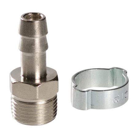 FUBAG Переходник 3/8 дюйма M на елочку 10мм с обжимным кольцом 15Х18мм в Ханты-Мансийске фото