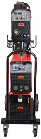 Сварочный полуавтомат INMIG 500T DW SYN + Подающий механизм DRIVE INMIG DW SYN + Шланг-пакет 5 м + Горелка FB 500 3 м + Блок жидкостного охлаждения + Тележка в Ханты-Мансийске фото