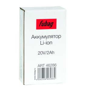 Аккумуляторная батарея FLI5S1P1202 Li-ion к бензиновым газонокосилкам FUBAG с электростартером и минирайдеру (20V/2Ah) в Ханты-Мансийске фото