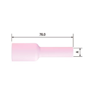 FUBAG Сопло керамическое для газовой линзы №5L ф8 FB TIG 17-18-26 (2 шт.) в Ханты-Мансийске фото