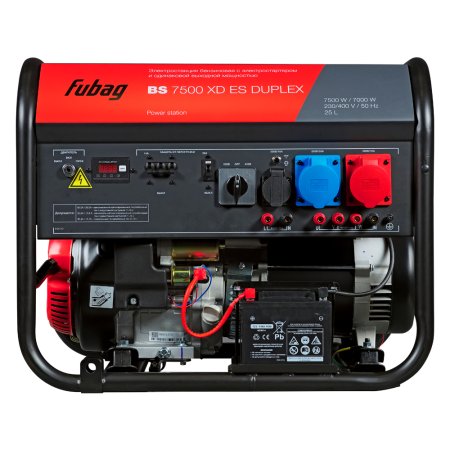 Бензиновый генератор FUBAG BS 7500 XD ES DUPLEX в Ханты-Мансийске фото