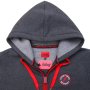 Серо-красная толстовка Fubag с капюшоном  размер XL в Ханты-Мансийске фото
