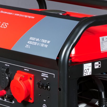 Бензиновый генератор FUBAG BS 8000 DA ES (трехфазный) с электростартером и коннектором автоматики в Ханты-Мансийске фото