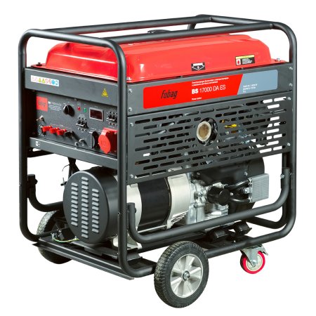 Бензиновый генератор FUBAG BS 17000 DA ES (трехфазный) с электростартером и коннектором автоматики в Ханты-Мансийске фото
