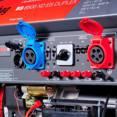 Бензиновый генератор FUBAG BS 8500 XD ES DUPLEX для одно и трехфазного режимов работы в Ханты-Мансийске фото