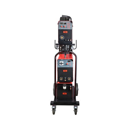 Полуавтомат сварочный FUBAG INMIG 500 T DW SYN PULSE + подающий механизм DRIVE INMIG DW SYN PULSE  + горелка FB 500 3 м + блок жидкостного охлаждения Cool 70 + тележка для аппаратов + шланг-пакет 5 метров 70 мм2 14 pol с жидкостным  охлаждением в Ханты-Мансийске фото