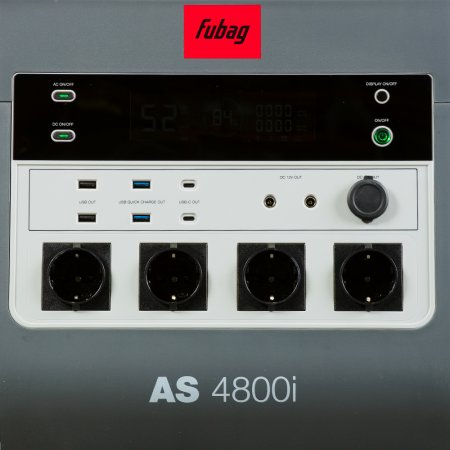 Портативная электростанция FUBAG AS 4800i (аккумулятор LiFePO4) в Ханты-Мансийске фото