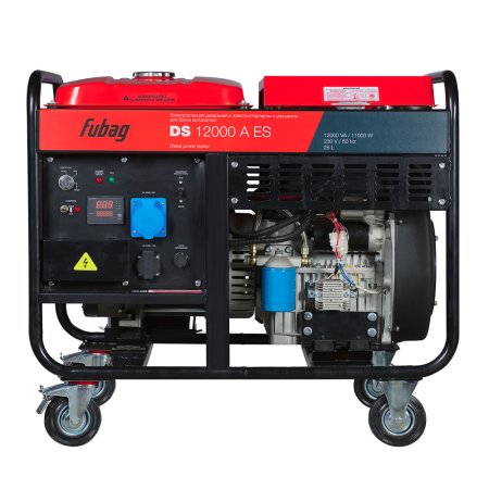 Дизельный генератор FUBAG DS 12000 A ES с электростартером и коннектором автоматики в Ханты-Мансийске фото