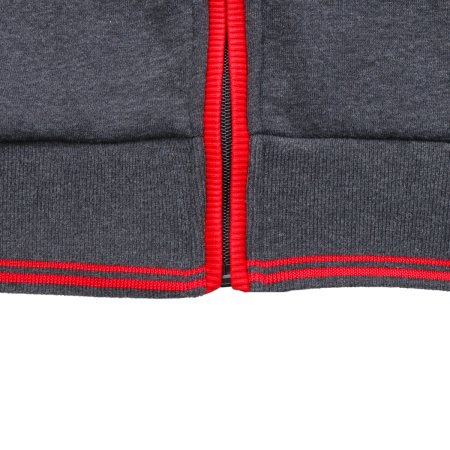 Серо-красная толстовка Fubag с капюшоном  размер XL в Ханты-Мансийске фото