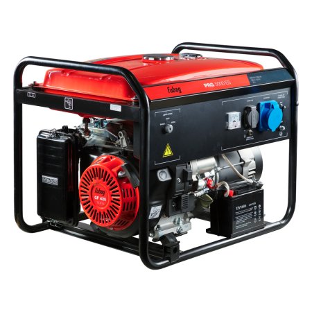 Бензиновый генератор с электростартером FUBAG PRG 5000 ES + Комплект колес и ручек для электростанций в ПОДАРОК в Ханты-Мансийске фото