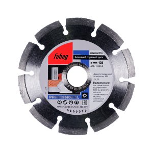 Алмазный отрезной диск FUBAG Universal Pro диам. 125/22.2 в Ханты-Мансийске фото
