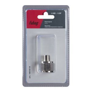 FUBAG Переходник 1/4 дюйма M на 1/2 дюйма F, блистер 1 шт в Ханты-Мансийске фото