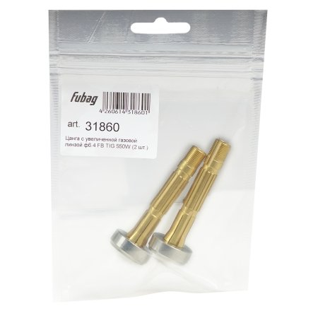 FUBAG Цанга c увеличенной газовой линзой ф6.4 FB TIG 550W (2 шт.) в Ханты-Мансийске фото