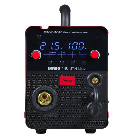 Полуавтомат сварочный инверторный FUBAG IRMIG 140 SYN LED с горелкой 150 А в комплекте в Ханты-Мансийске фото