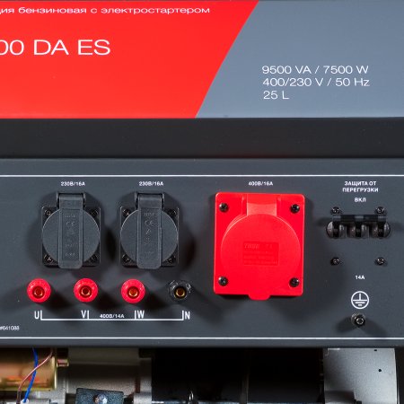 Бензиновый генератор FUBAG BS 8000 DA ES (трехфазный) с электростартером и коннектором автоматики в Ханты-Мансийске фото