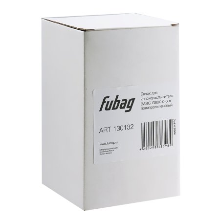 FUBAG Бачок для краскораспылителя BASIC G600, 0.6л полипропиленовый в Ханты-Мансийске фото