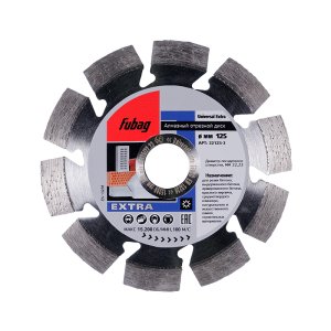 Алмазный отрезной диск FUBAG Universal Extra D125 мм/ 22.2 мм в Ханты-Мансийске фото