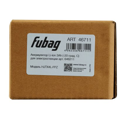 Аккумулятор FUBAG li-ion 3Ah для инверторного генератора TI 11000 A ES (арт. 646211) купить в Ханты-Мансийске