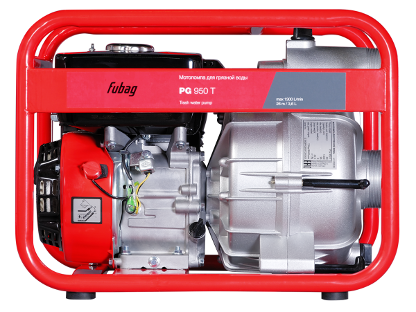 FUBAG Бензиновая мотопомпа для сильнозагрязненной воды PG 950 T в Ханты-Мансийске фото