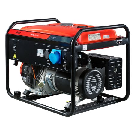 Бензиновый генератор FUBAG PRG 5000 + Комплект колес и ручек для электростанций в ПОДАРОК